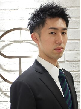 ヨシザワインク プレミアム 築地店(YOSHIZAWA Inc. PREMIUM) メンズ好感度スタイルショート×ツーブロックビジネススタイル
