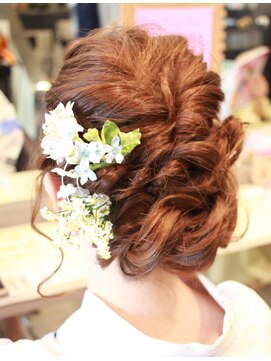 エメールヘア(aimere hair) 夏の浴衣に合う可愛いモテ髪アレンジ