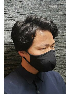 ヒロギンザ 青山店(HIRO GINZA) 前あげ後ろ流しヘア