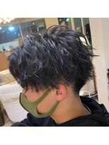 オリーブ ヘアー フィール(OLIVE hair feel) お客様スタイル/前下がりマッシュ/ツイストパーマ