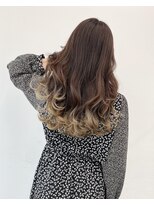 アライブ キチジョウジ(ALIVE Kichijoji)&nbsp;【ALIVE吉祥寺】ミルクティーベージュグラデーション裾カラー