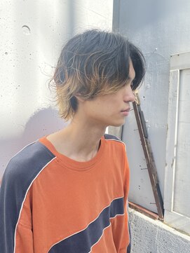 ロイジー(roijir) 【roijir 表参道】メンズグラデーションカラー×マッシュウルフ