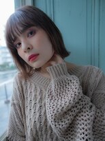 ディバイン ティエドゥール お花茶屋(divine tiedeur)&nbsp;切りっぱなしショートボブ