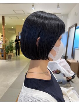 バッタ(Batta) 「KENTA」アイロンなし♪オイルだけでまとまるボブ♪絶壁さん◎