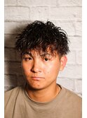 ツーブロック×ツイストスパイラル