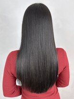 アイティーバイアルバム 下北沢店(IT by ALBUM)&nbsp;ダークラベンダー_斜めバンググレージュカラーシルキー_ba441201