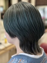 ヘアークリアー 春日部 大人可愛いオリーブカラー/落ち着いて見えるけど個性的で可愛い