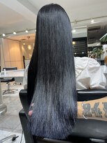 ブレンド 渋谷(BLend)&nbsp;グレージュマチルダボブインナーグレージュ 前髪