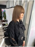 【枚方、高槻、梅田】髪質改善ブラウンカラー