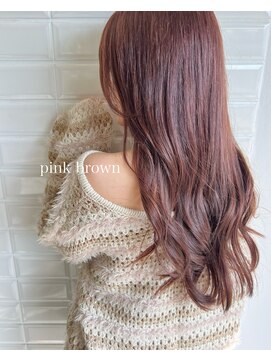 ベルフェミンクレイル(Belle femin CLAIRE) pink brown★masami style