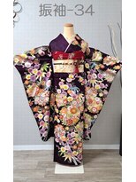 きものサロン すずめ屋 レンタル振袖-34(紫苑)