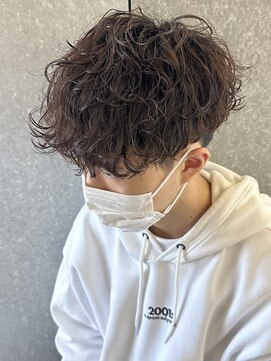 ニアウ 高崎店(Niau) シャドーパーマメンズパーマメンズメンズマッシュ韓国高崎群馬