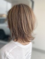 アース 天満橋店(HAIR & MAKE EARTH) 外ハネヘルシースタイルショコラアッシュふんわり丸みカール