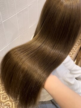 ロンドローズ 名古屋(Lond damaskRose) 学割 ブリーチなしダブルカラー ブリーチ 髪質改善 ボブ 378