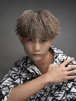 スキル(SKILL) 【SKILL】ツーブロック刈り上げショートメンズパーマハイライト