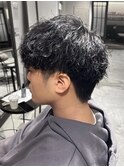 men's hair ☆ 波巻きツイストパーマ