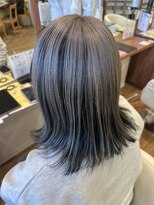 ジップ 浜田店(zip)&nbsp;艶髪ショートボブ × 30代ナチュラル可愛い