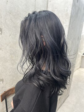 アルマヘア(Alma hair) アイスブルーブラック