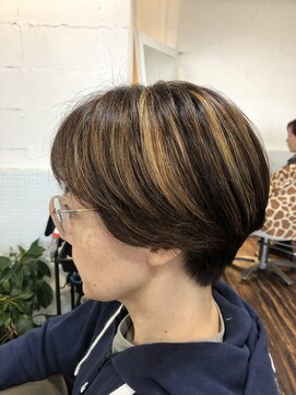 ティティーサッポロ(tity sapporo) ハイライトマッシュショート