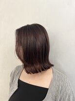 マスカリ(muscali)&nbsp;#丸型#ホワイトグレージュ#ミニウルフ#チェリーブラウンa70