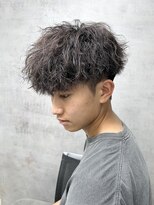 ネクスト 静岡店(NEXT)&nbsp;MEN'S HAIR/ブルーブラック/スペインカール/韓国マッシュ