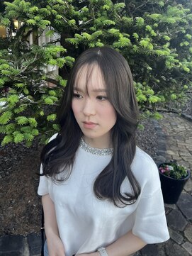 ヘアルーム フラット(HAIR ROOM flat) オリーブカラー