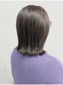 白髪ぼかしハイライトカラー/くびれヘアアプリコットオレンジ208
