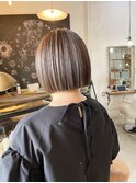 ハイトーンベージュハイライト