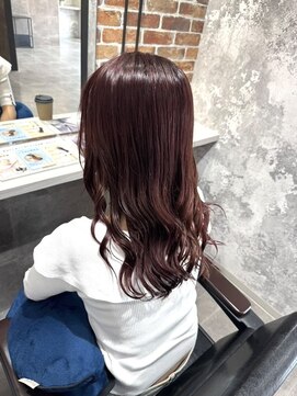 ポイントゼロ(POINT ZERO ASTRAEA) ブリーチなしで叶えるツヤ感ピンクブラウン「暖色」×「韓国風」
