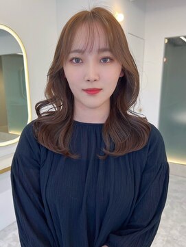 エトワール バイ ヴィンス(etoile by vince) 韓国くびれヘア/柔らかハニーベージュ