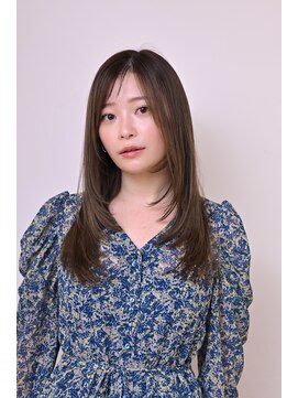 シェノン 赤羽店(CHAINON) 韓国風ロングレイヤーカット艶髪ストレート