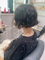 ゼストソエル(ZEST soell)&nbsp;立川／トレンド感／グランマッシュ／艶髪ショート／小顔見せ