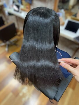 イエローコーン 金沢文庫店(YELLOW CORN) 金沢文庫で叶う艶髪髪質改善縮毛矯正ストレートヘアスタイル