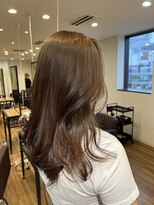 ノラキチジョウジ(NORA KICHIJOJI)&nbsp;透明感ブラウン外国人風くびれミディアムレイヤーカット