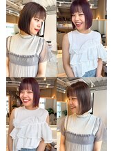 《カットでお悩みの方、上質なつやカラーがした方お任せください◎》