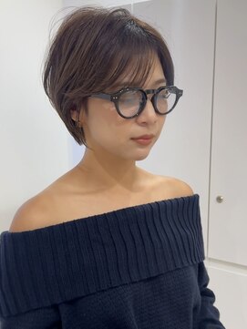 ロンドブルーム 天神大名店(Lond Bloom) メガネにも合うショートヘア/ショートカット/小顔ショート