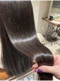 ◎質感再整カラー×ブリーチなしグレージュ◎【中川史菜】