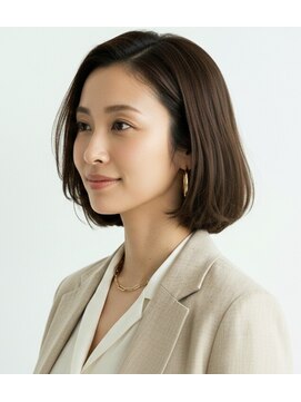 レウナ 外苑前(Reuna) 【30代40代50代】毛先ワンカールボブ