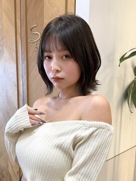 シー バイ ロンド 新宿(Sea by Lond) 【大重】韓国風くびれボブ/レイヤー/前髪新宿/髪質改善/縮毛矯正