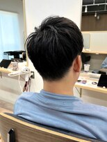 トト 船橋店(toto.)&nbsp;☆ココアベージュ小顔オリーブグレークラゲヘアーショート[船橋]