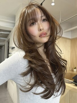 バベル アット フルリール 甲子園口(BABEL at fleurir) 海外ガールレイヤーカット/ハッシュカット/バタフライカット