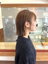 トップヘアー 中庄店(TOP HAIR fuapua)&nbsp;切りっぱなしボブ【りり】