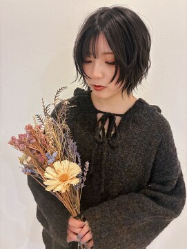 アンフルール(Un Fleur) 顔周りレイヤー＋グレージュカラー