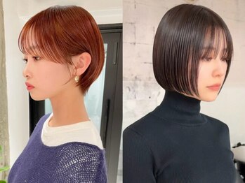 ヨーク(YOKE)の写真/360°どこから見てもバランスの良い似合わせカット!お悩みもシルエット補正カットで素敵に仕上げます!仙台