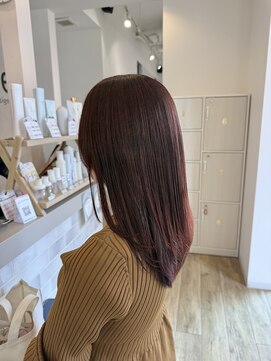 ジュエ ヘアー デザイン(Jue hair design) 春チェリーピンク/ピンクカラー/イルミナカラー/知立/30代20代