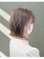 ロシェ 横浜店(loche)&nbsp;インナーカラー×レイヤーボブ×ミルクブラウン横浜