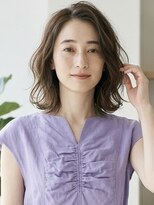 エルムバイエント(elm by emt)&nbsp;大人女性のペタンとした悩み解決！ミディアムボブパーマ