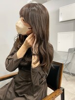 アトレ 福岡大名店(attrait)&nbsp;上質なツヤ感が引き出せるロングブラウンスタイル