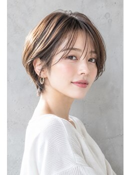 ヘアーデザイン アンジェロ インアルト(Hair Design Angelo In alto)の写真/再現性と持ちが良いカットが好評！忙しい朝も簡単スタイリングで理想の私を演出♪