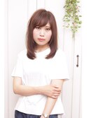ナチュラルレイヤーストレート☆コスメ縮毛矯正【 Rire尚平】
